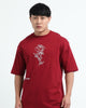 REIMAGINE - Maroon Oversized fit