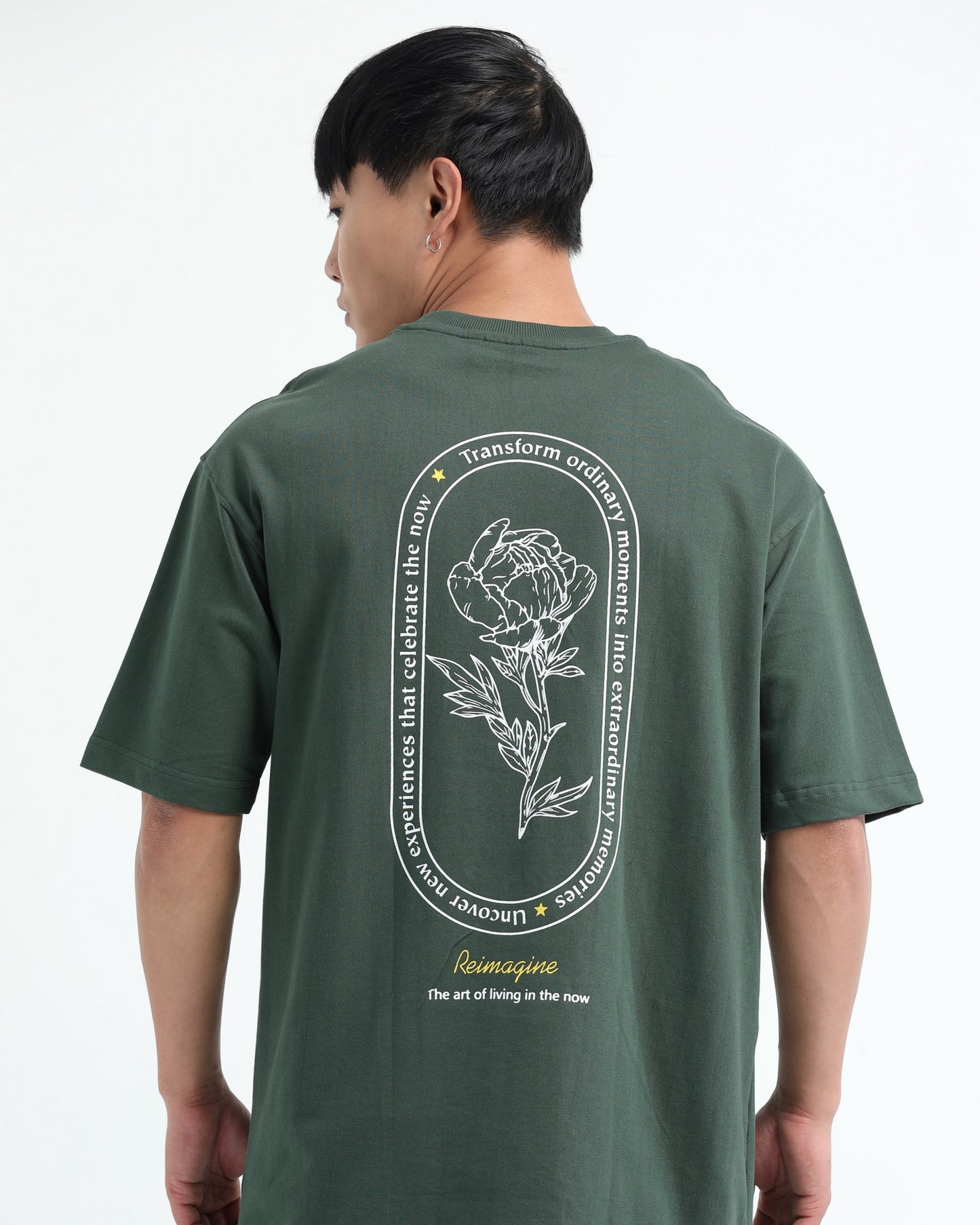 REIMAGINE - Forest Green Oversized fit