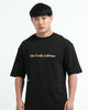 WELLNESS IN BLOOM - Black Oversized fit