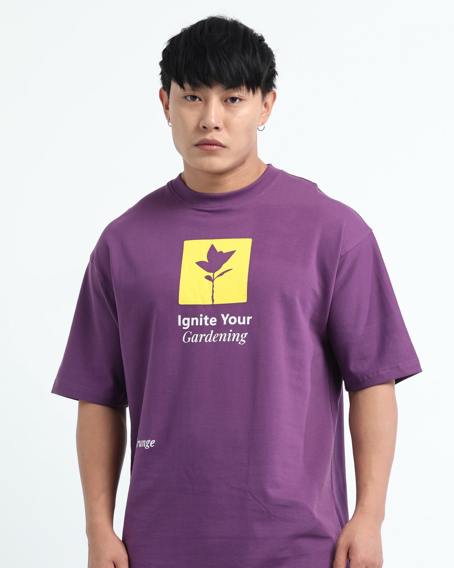 IGNITE YOUR GARDENING - Purple Oversized fit