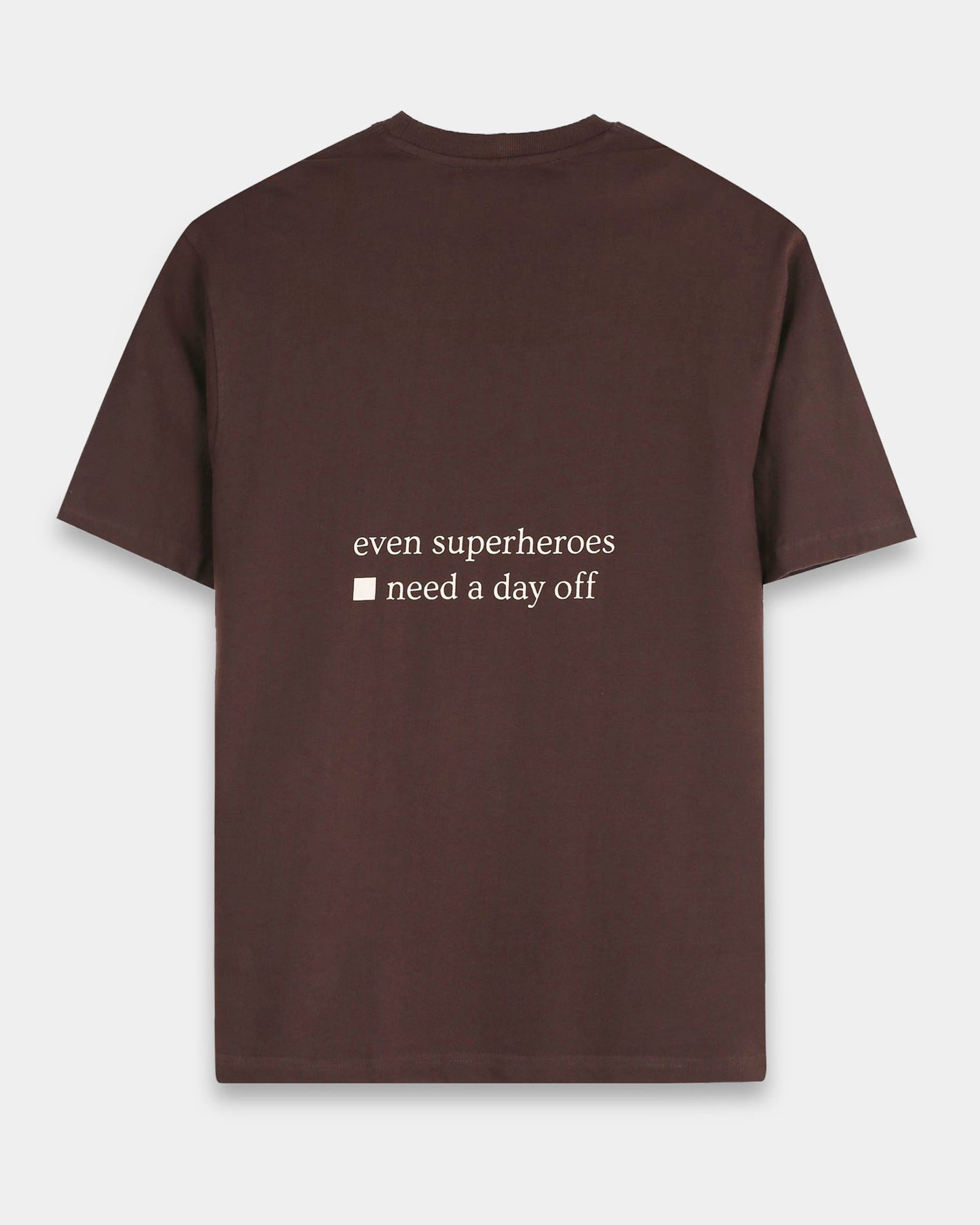 SELF CARE - Brown Oversized fit