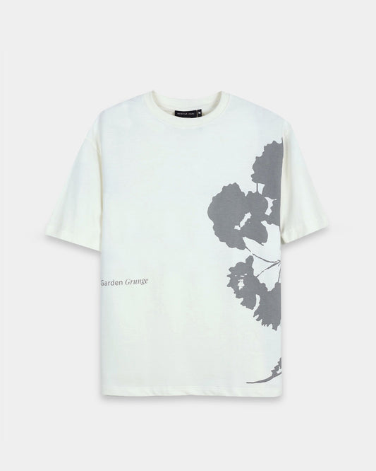 ELECTIC REALM OFF WHITE  TEE - Oversized fit