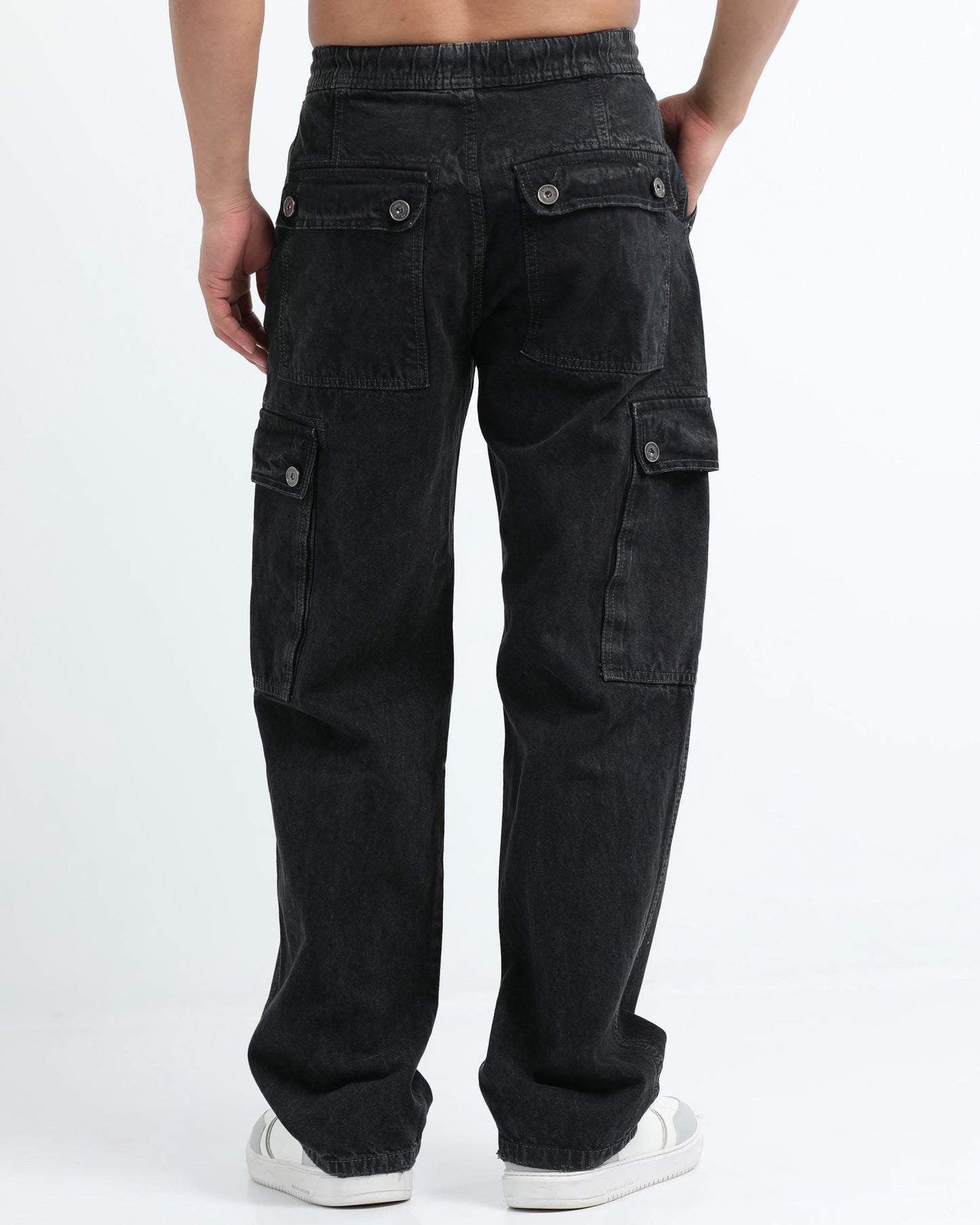MAVERICK BLACK DENIM - Relaxed fit