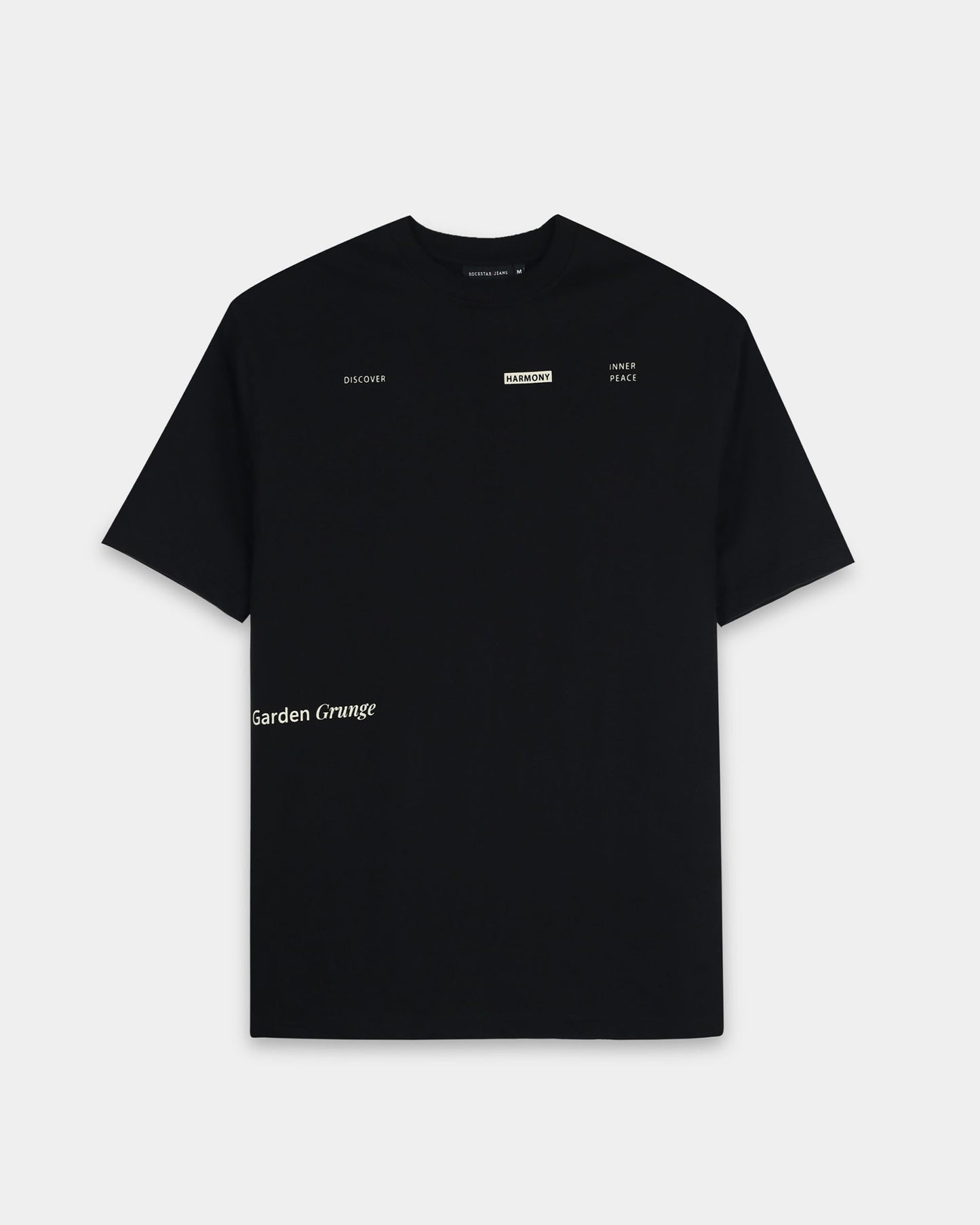 HARMONY BLACK TEE - Oversized fit