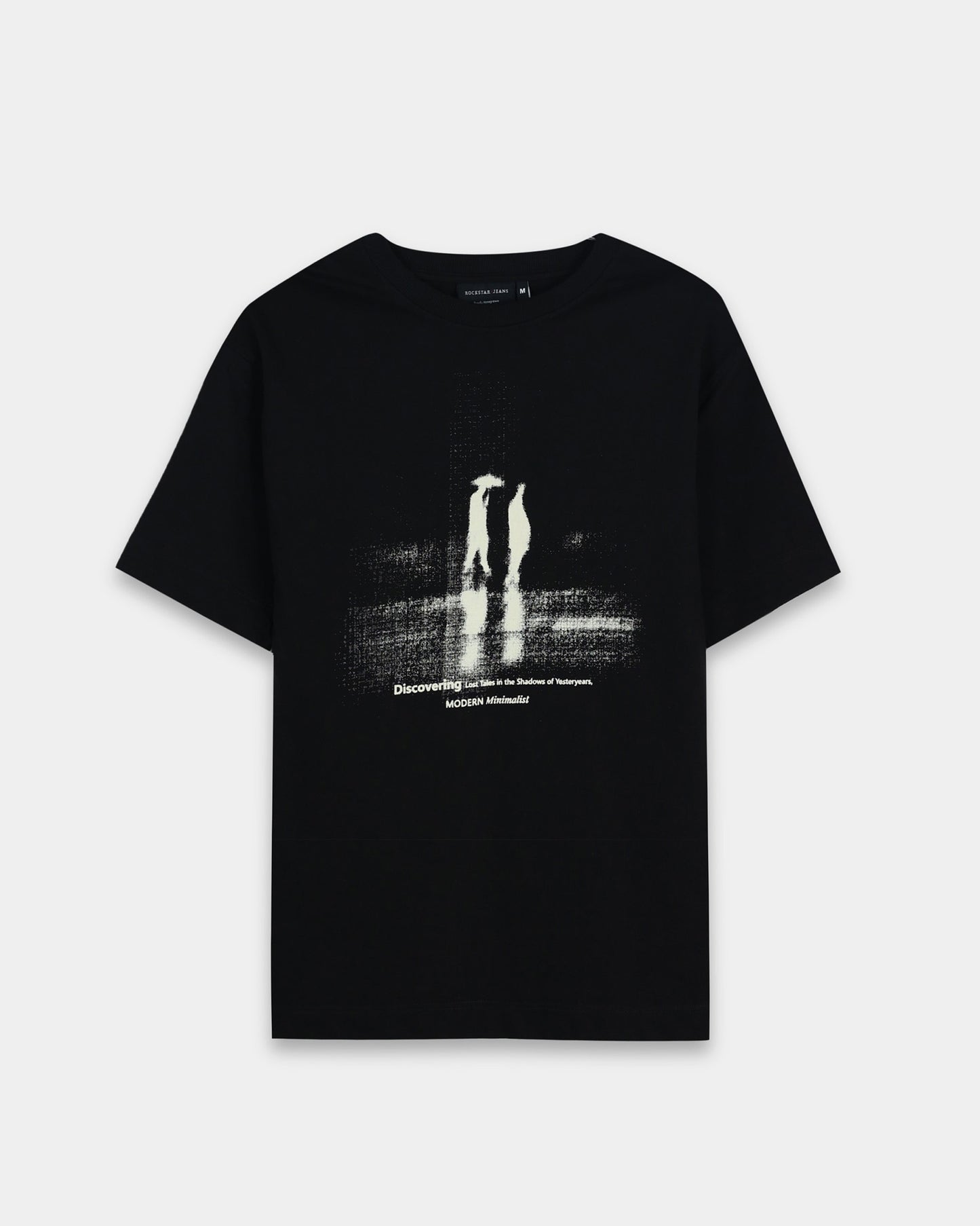 DISCOVERING BLACK TEE - Oversized fit