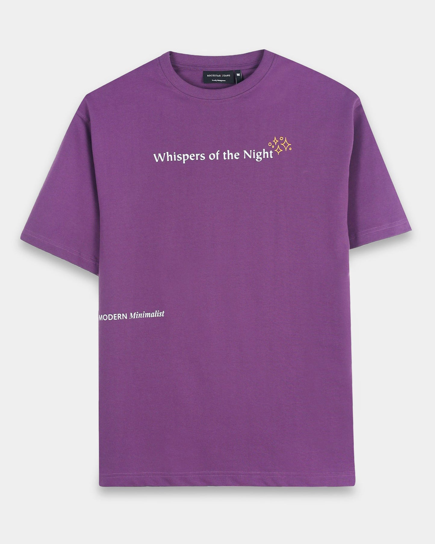 WHISPERS OF THE NIGHT - Purple Oversized fit