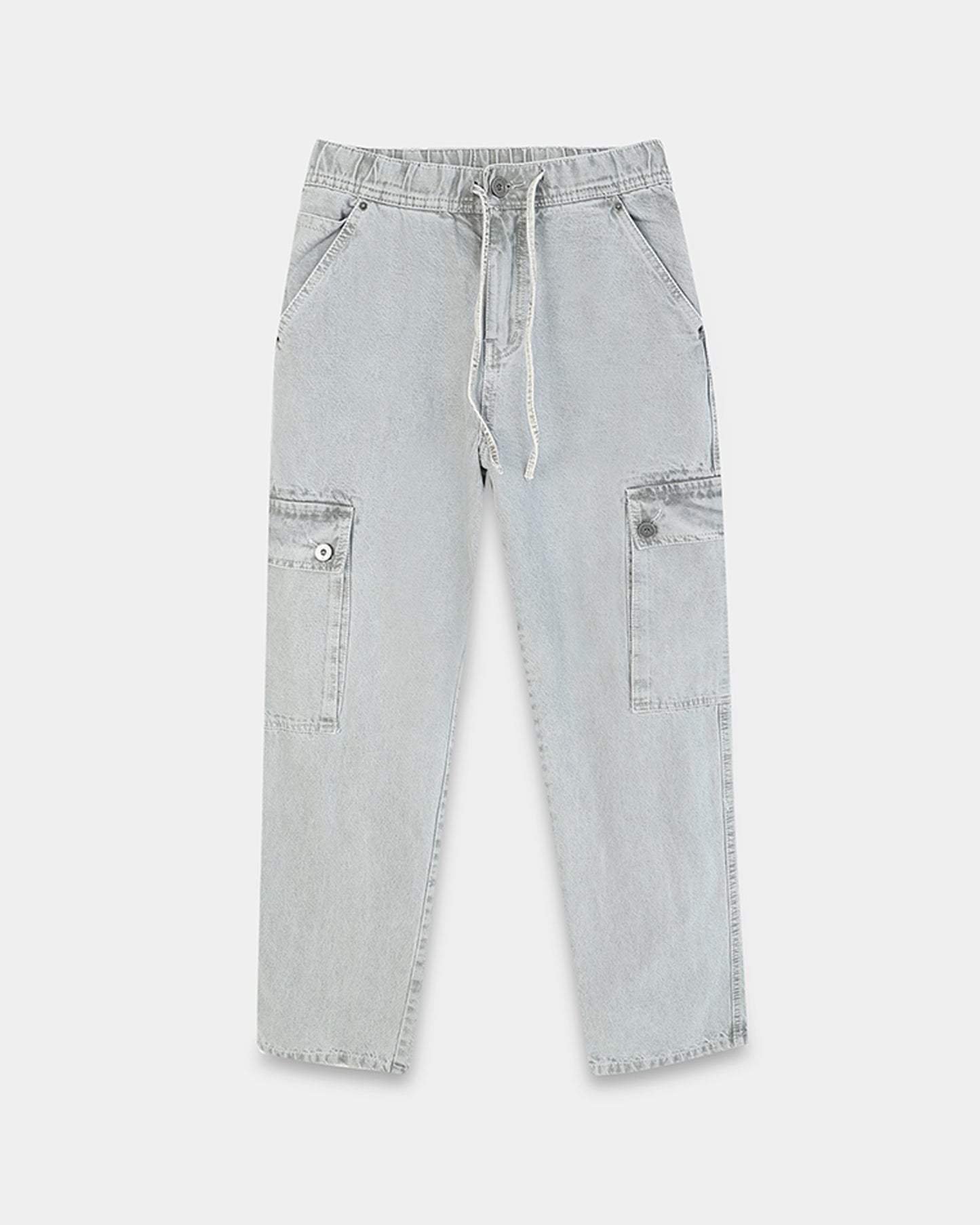 MAVERICK STEEL GREY DENIM - Relaxed fit