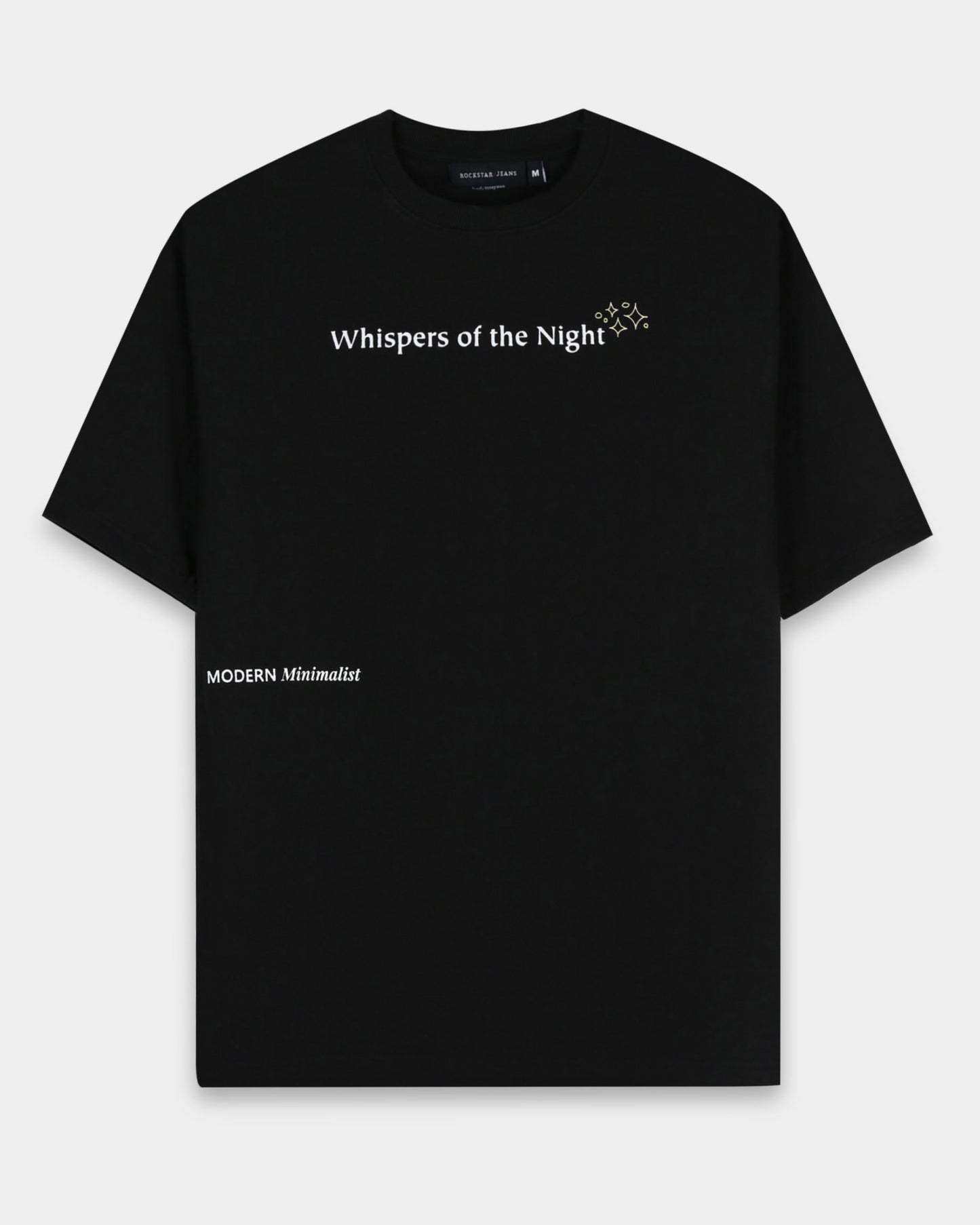 WHISPERS OF THE NIGHT - Black Oversized fit