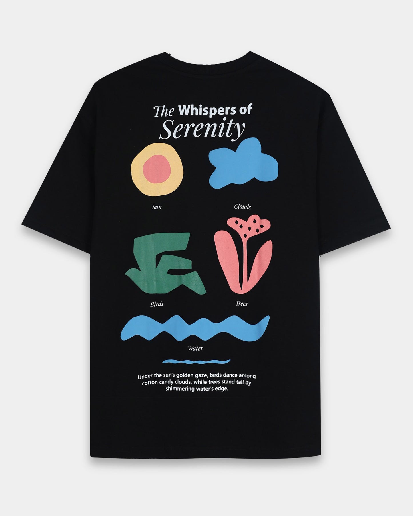 SERENITY - Black Oversized fit