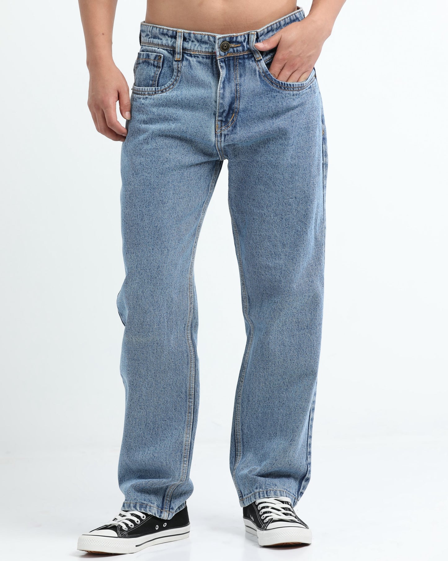 ICON LIGHT BLUE DENIM - Relaxed fit