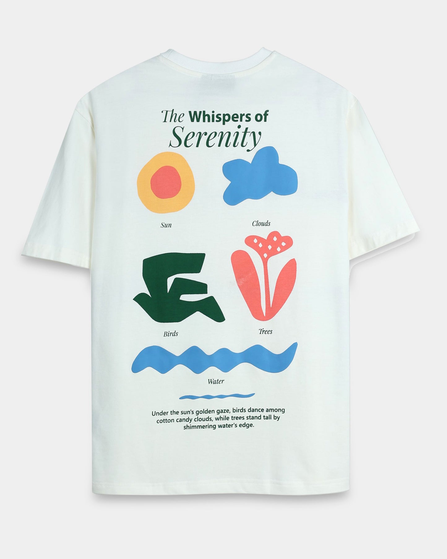 SERENITY - Off white Oversized fit
