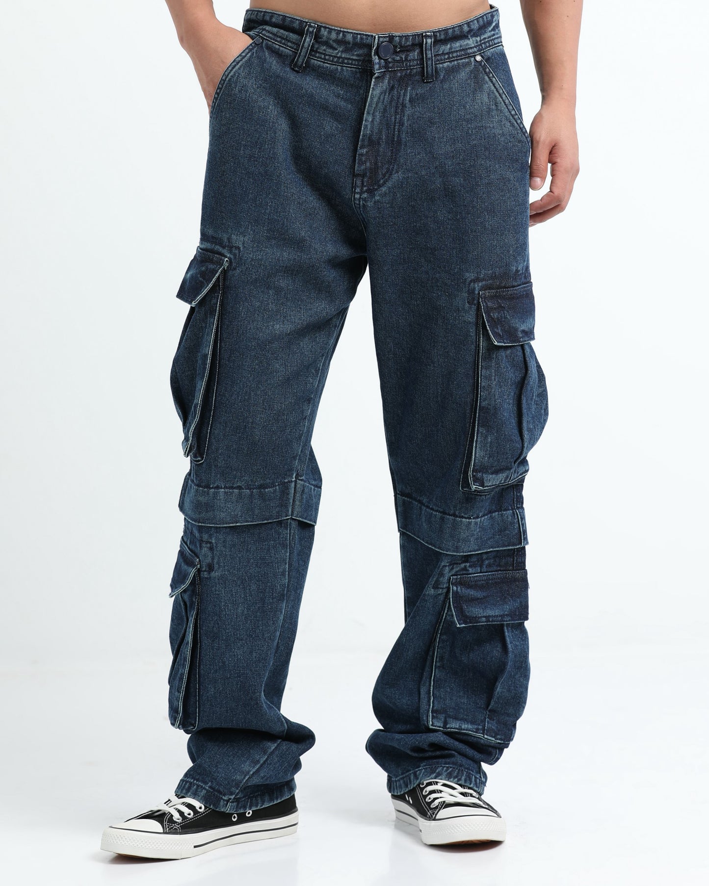 DREAM CHASER DARK BLUE DENIM - Relaxed fit