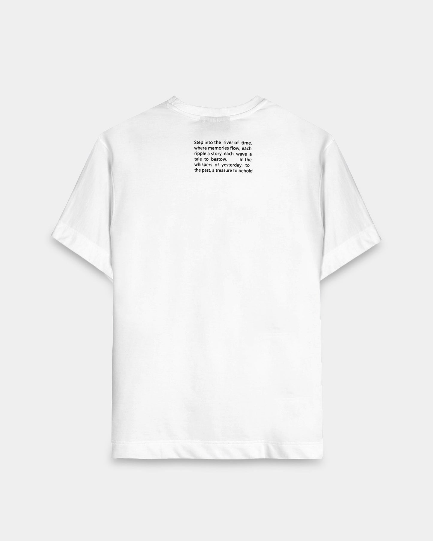 DISCOVERING OFF WHITE TEE - Oversized fit