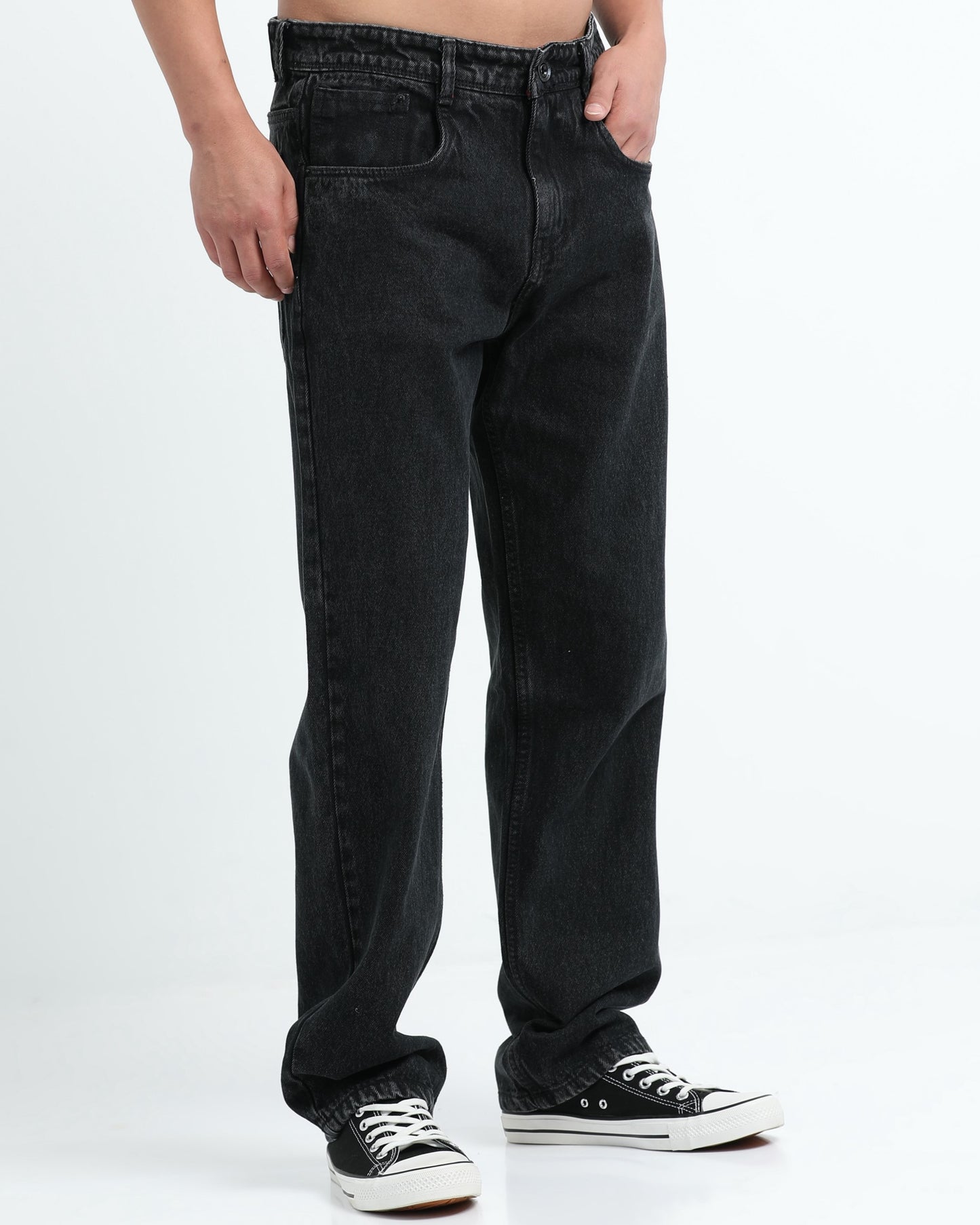 ICON BLACK DENIM - Relaxed fit