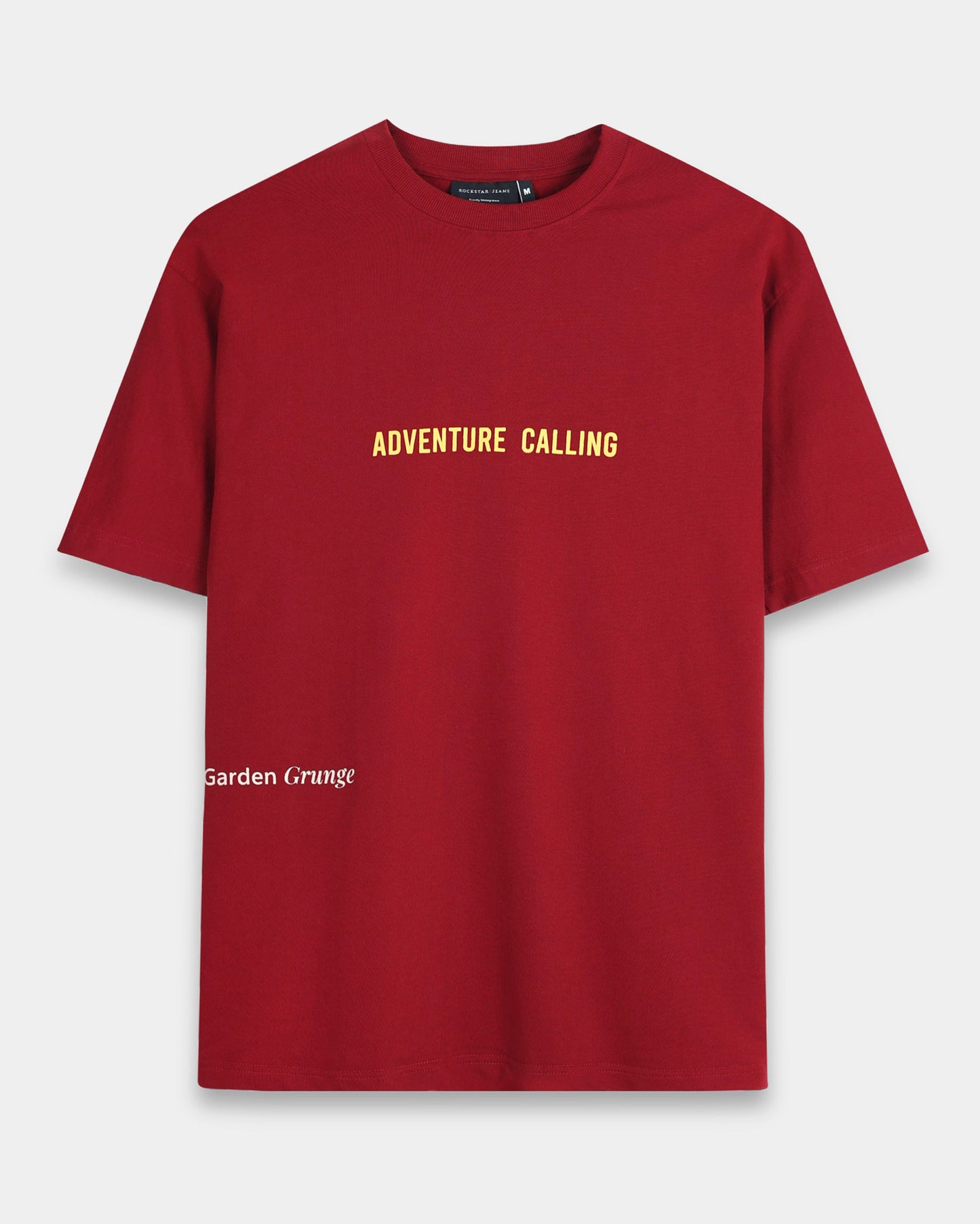 ADVENTURE CALLING - Maroon Oversized fit