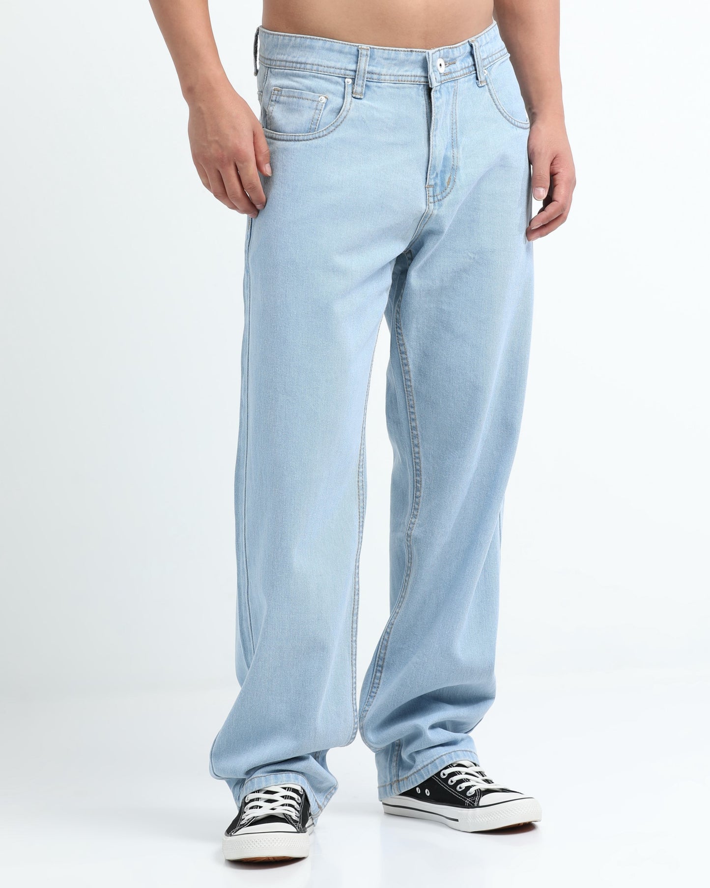 ICON ICE BLUE DENIM - Relaxed fit