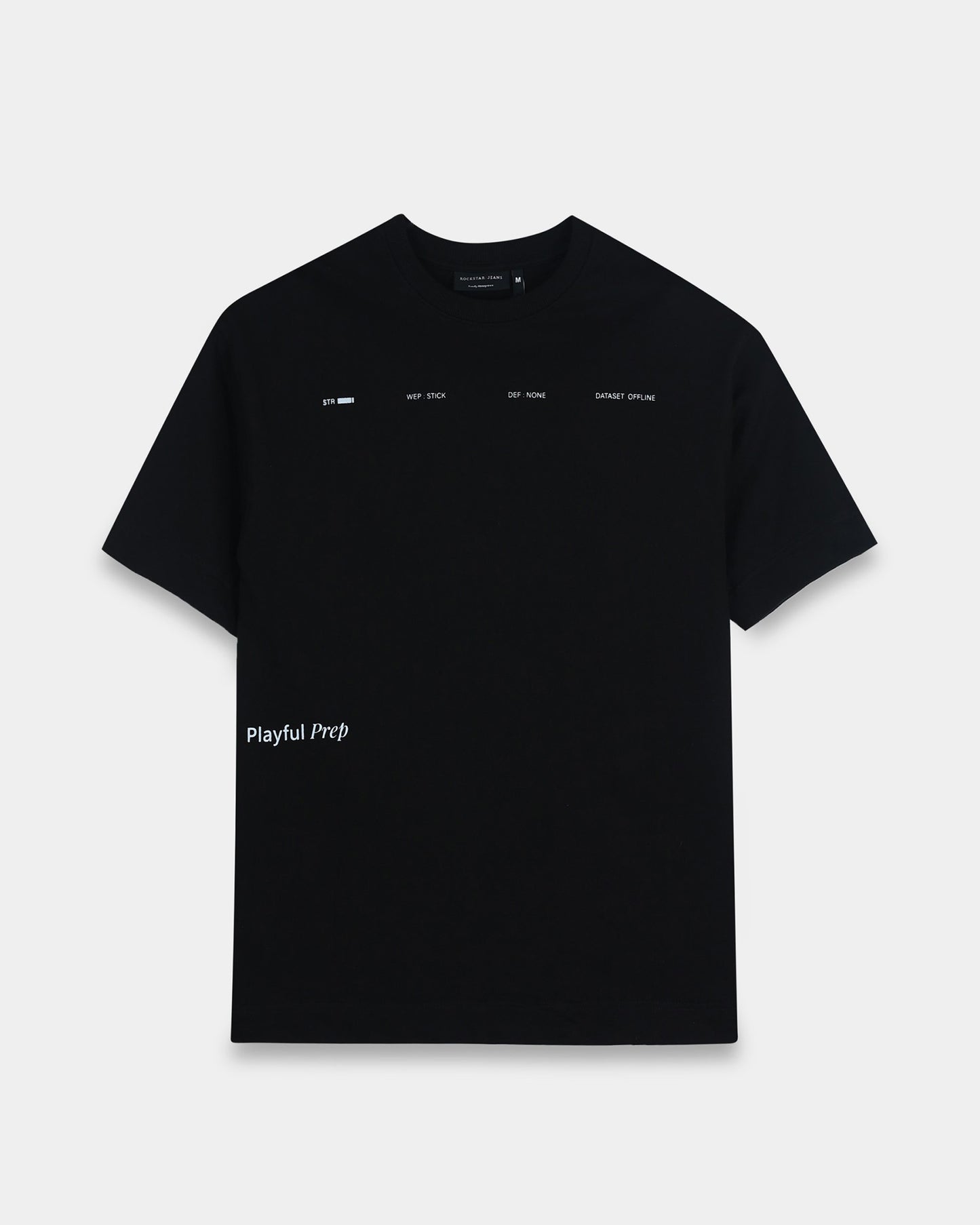 EXISTENCE BLACK TEE - Oversized fit
