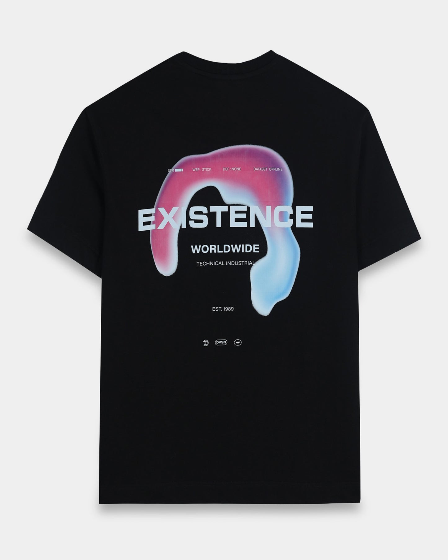 EXISTENCE - Black Oversized fit