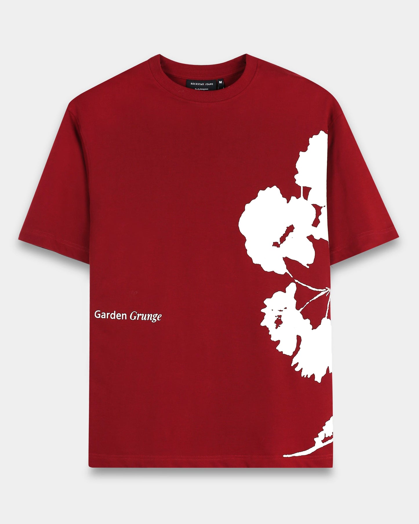 ELECTIC REALM - Maroon Oversized fit