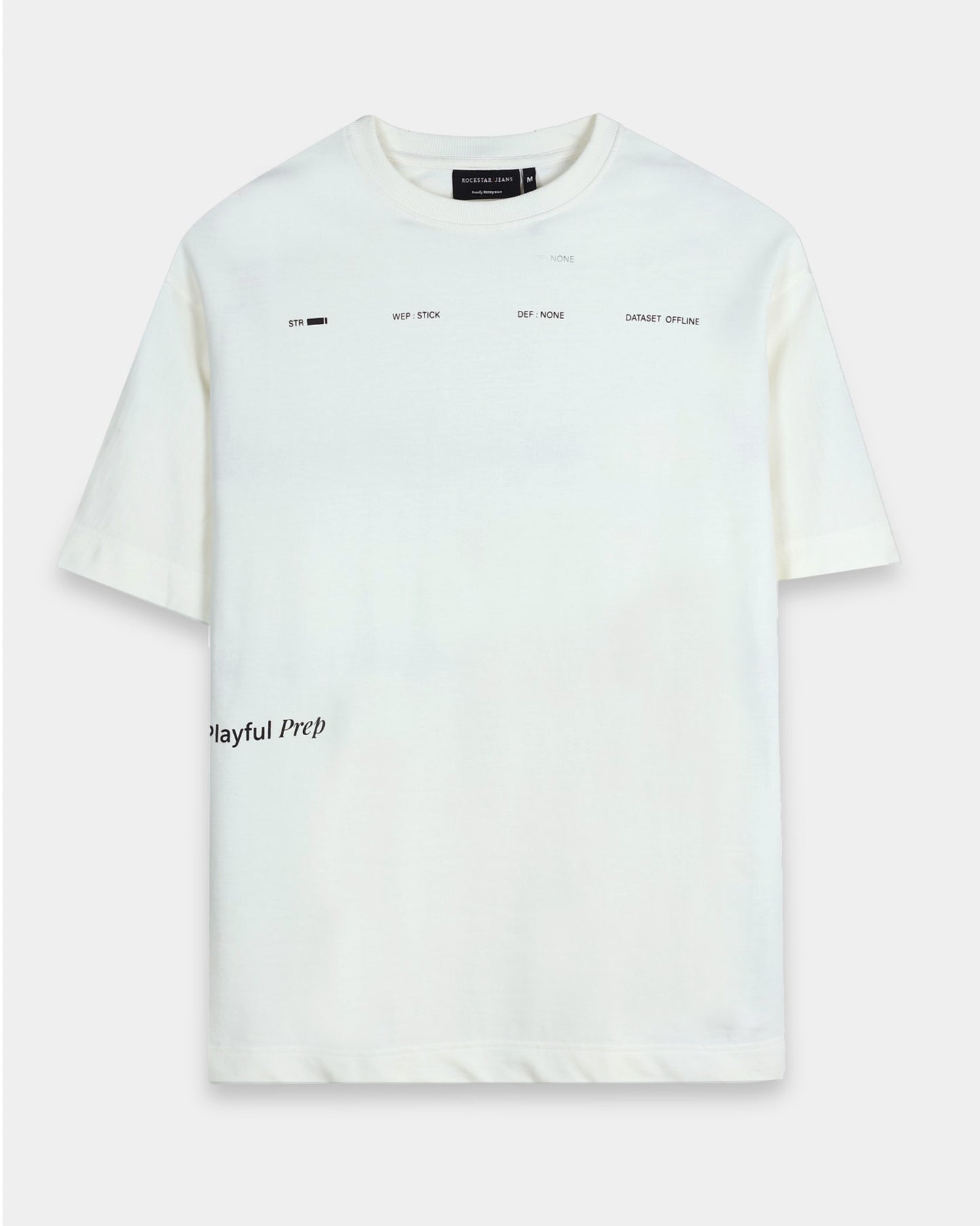 EXISTENCE -  Off white Oversized fit