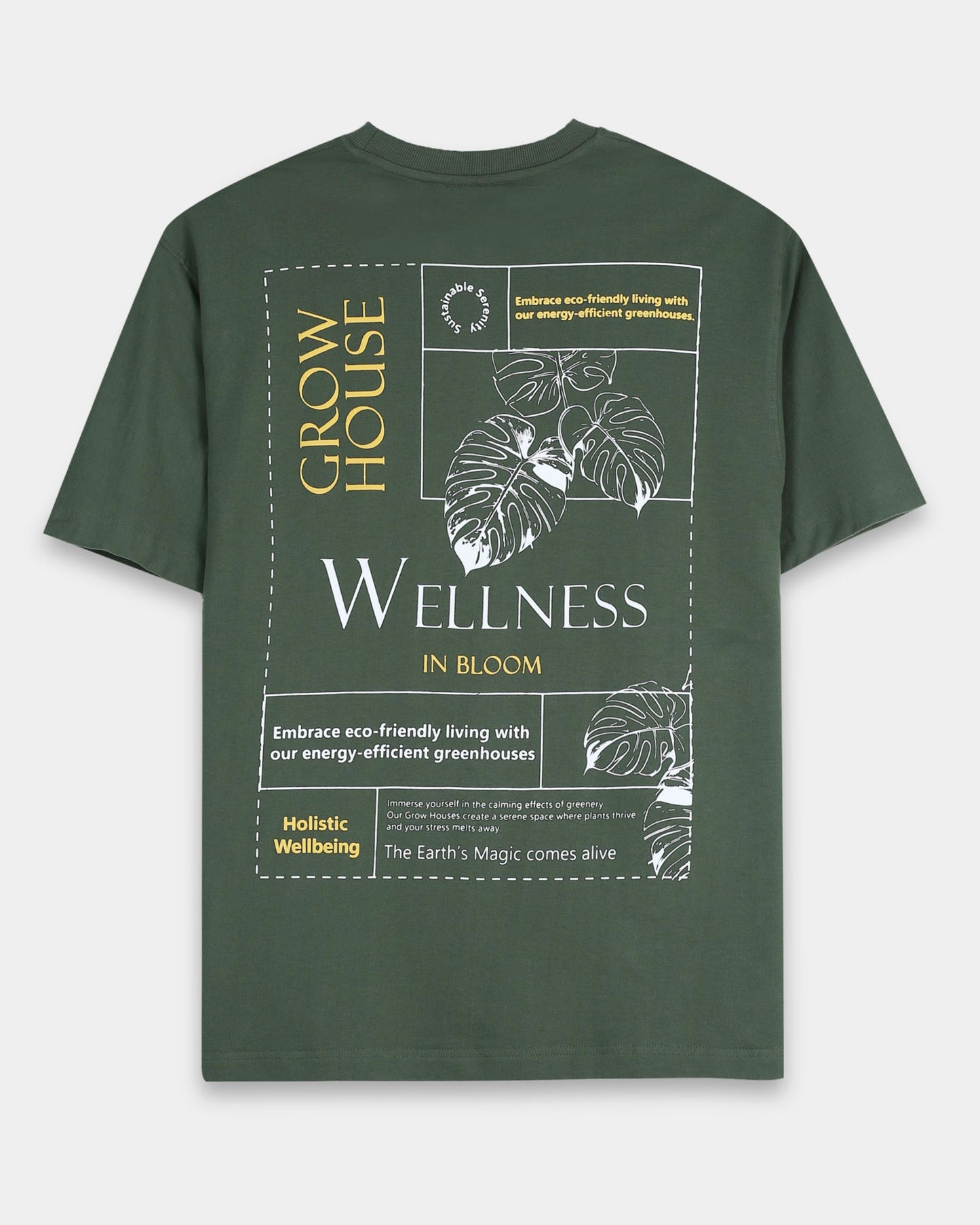 WELLNESS IN BLOOM - Forest  Oversized fit