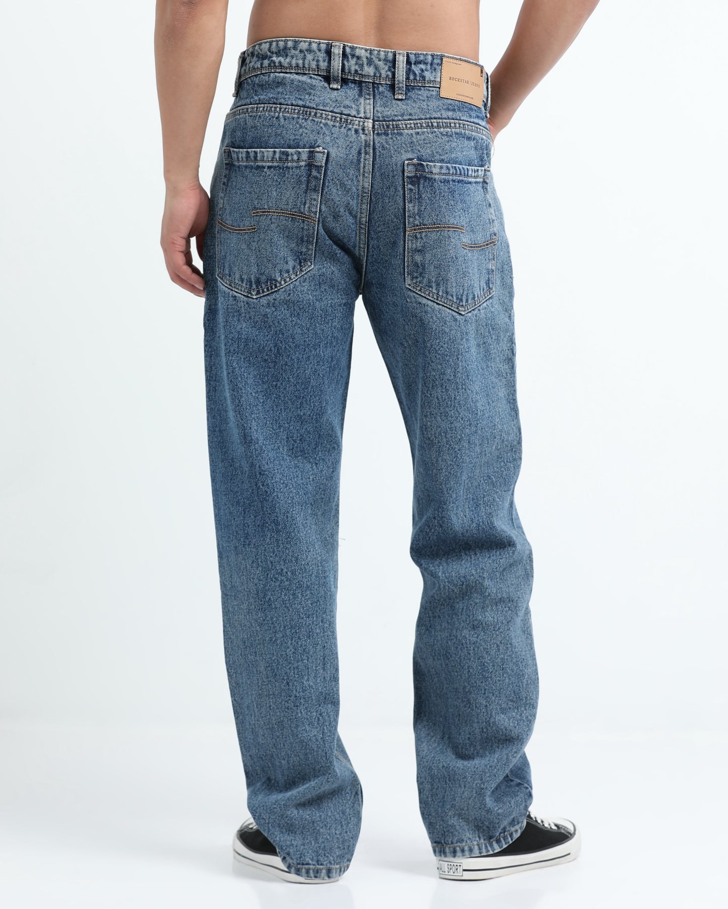 ICON DARK BLUE DENIM - Relaxed fit