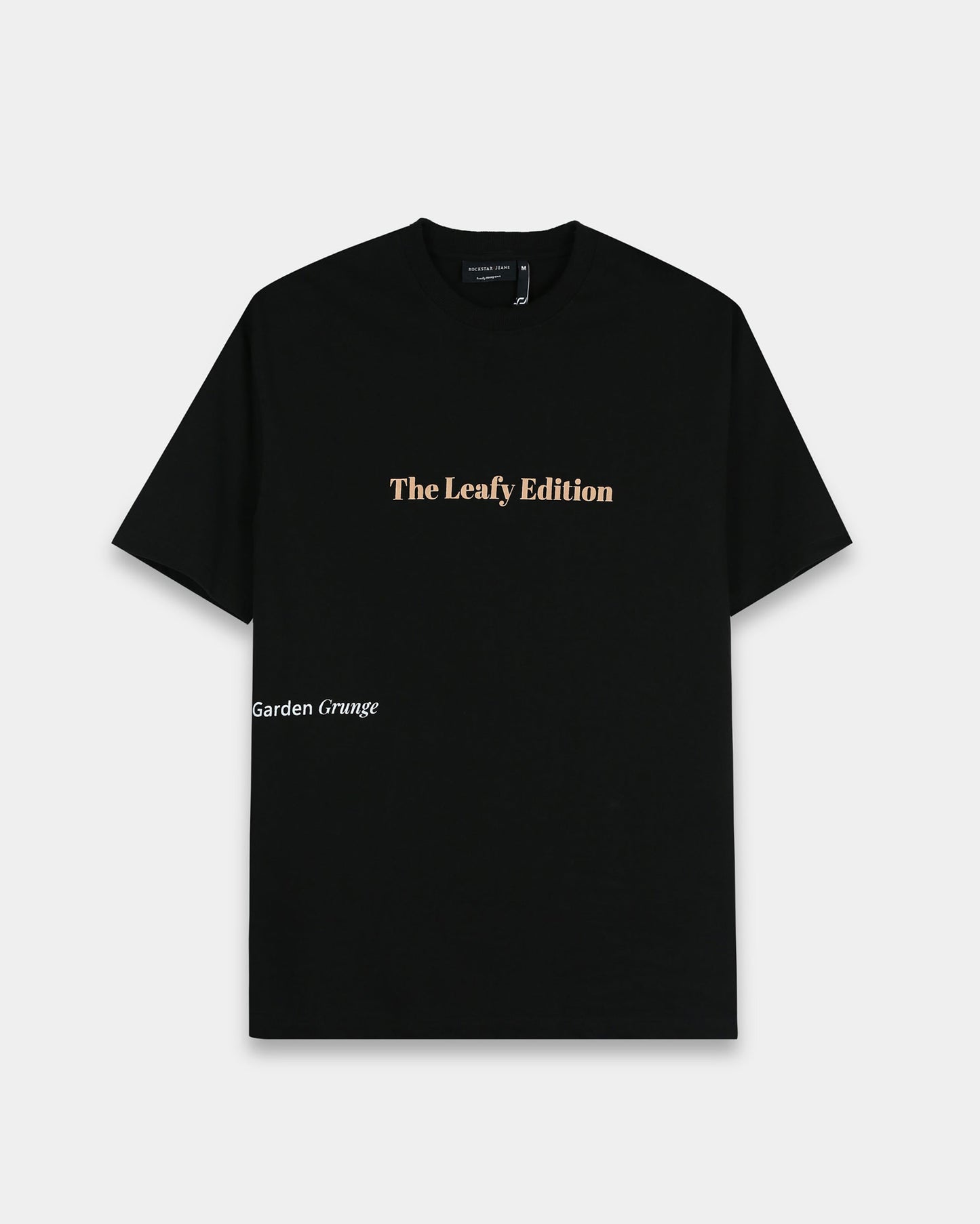 WELLNESS IN BLOOM BLACK TEE - Oversized fit