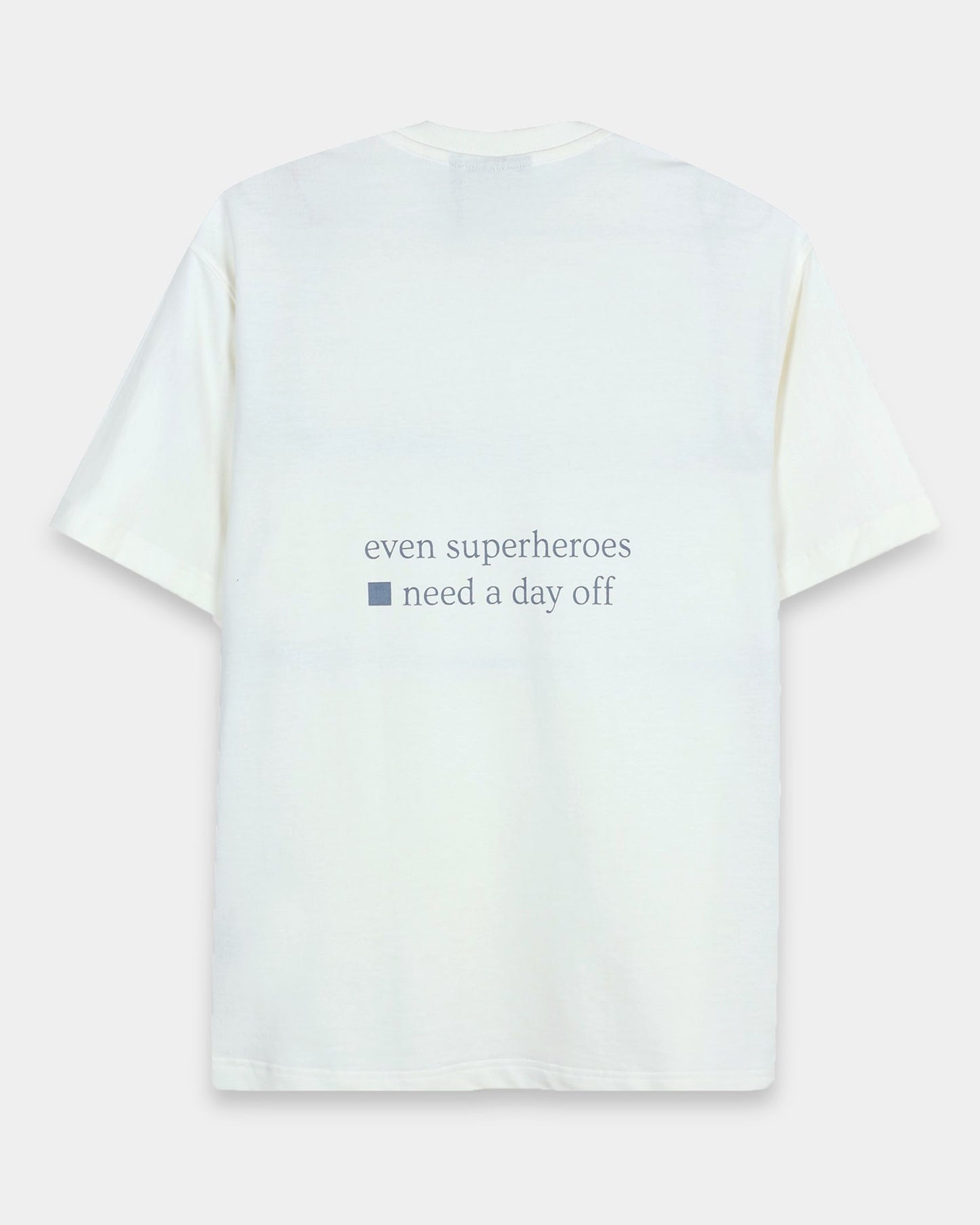 SELF CARE -  Off white Oversized fit