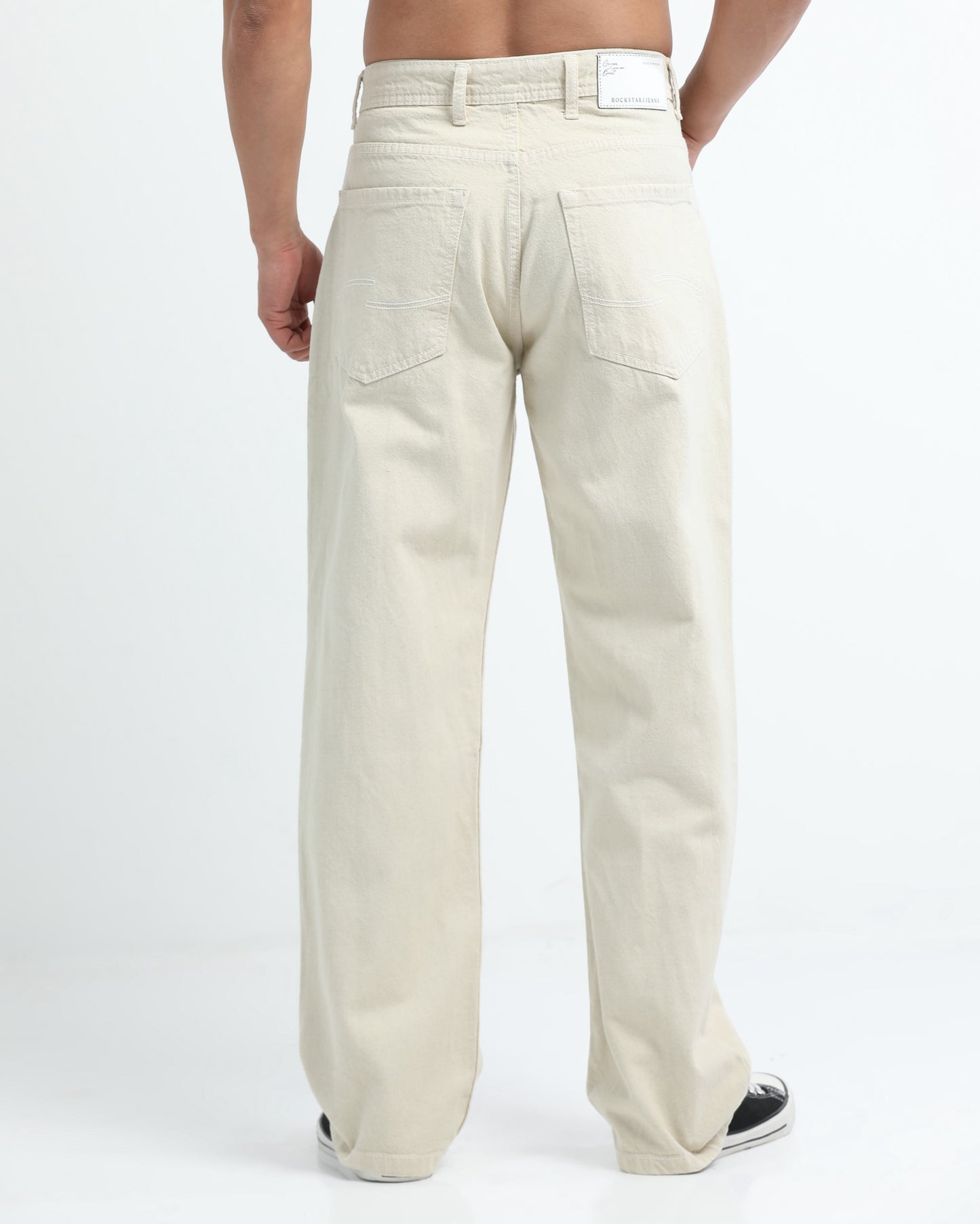 ICON IVORY DENIM - Relaxed fit