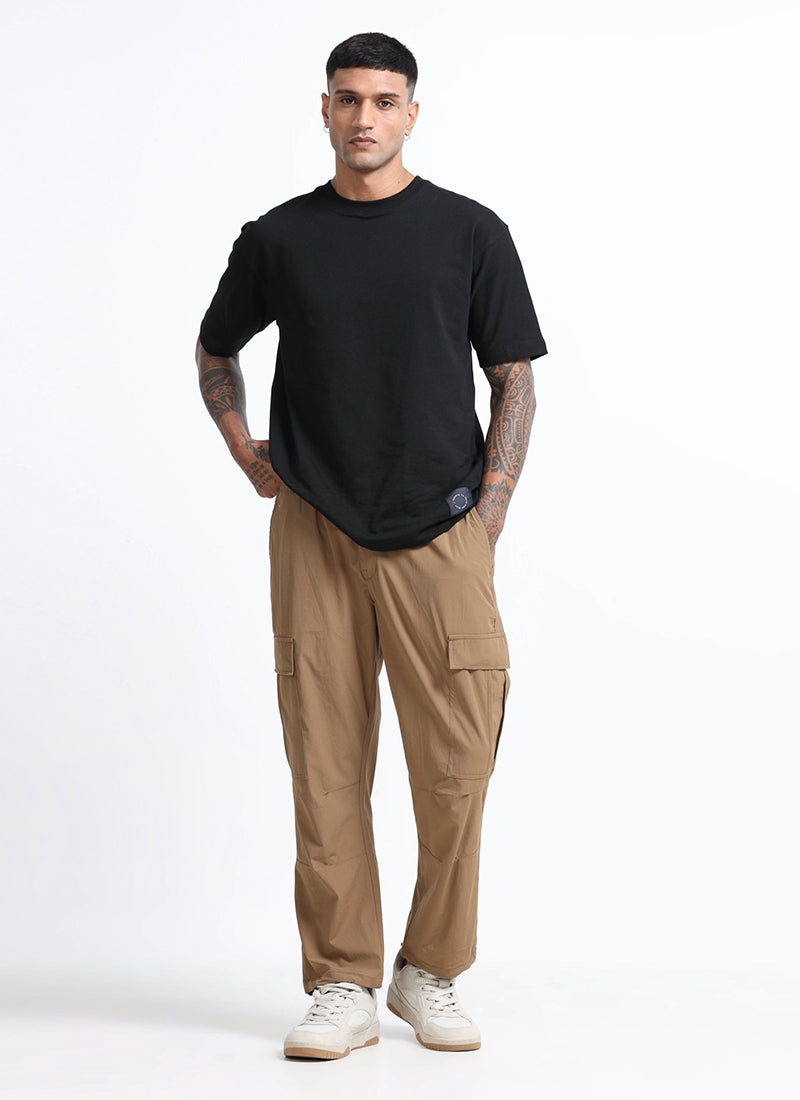PARACHUTE Travel Cargo Relaxed Fit Pants Khaki
