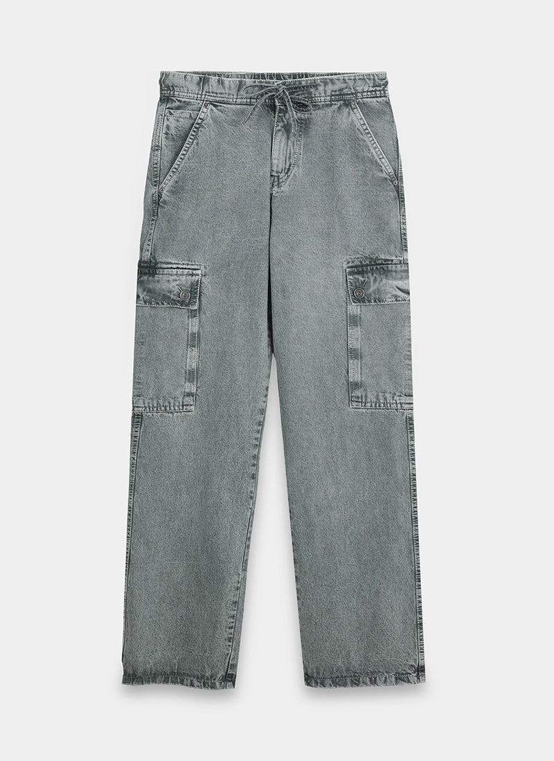 denim cargo jeans for men