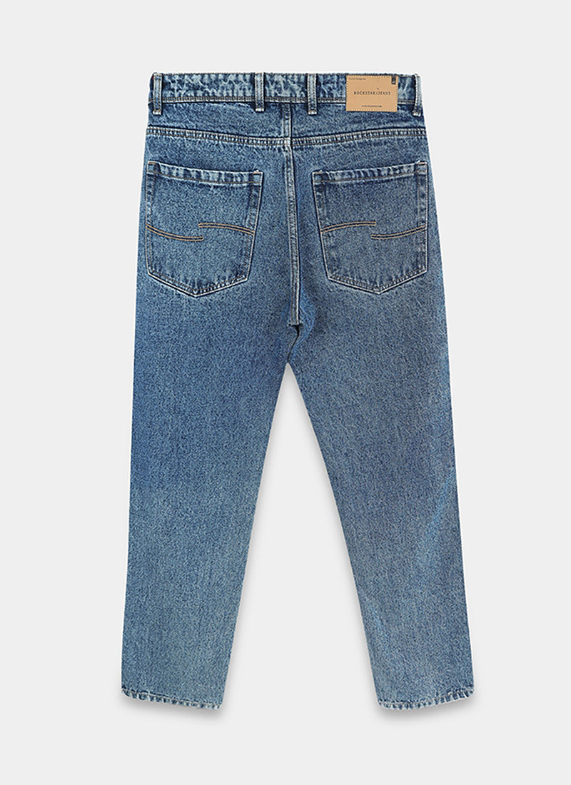 vintage blue denim jeans