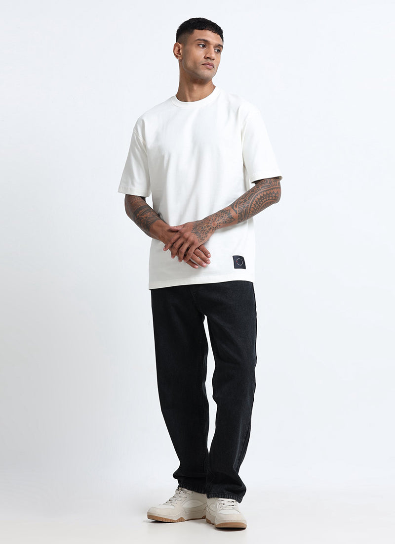 graphic printed t-shirt for men - Matching Jean View