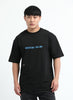 LIFE IS GOOD Relaxed Fit Cotton Printed T-Shirt Carbon Black