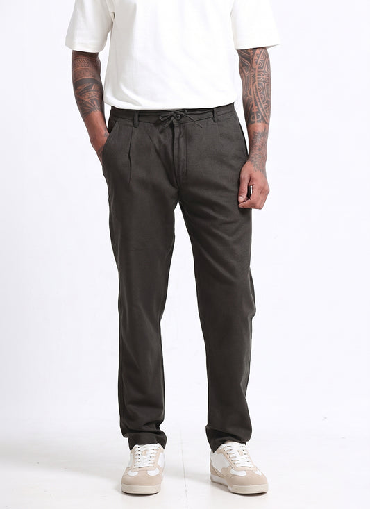 dark olive trousers for men