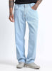 SIGNATURE Straight Fit Denim Jeans Wash Blue