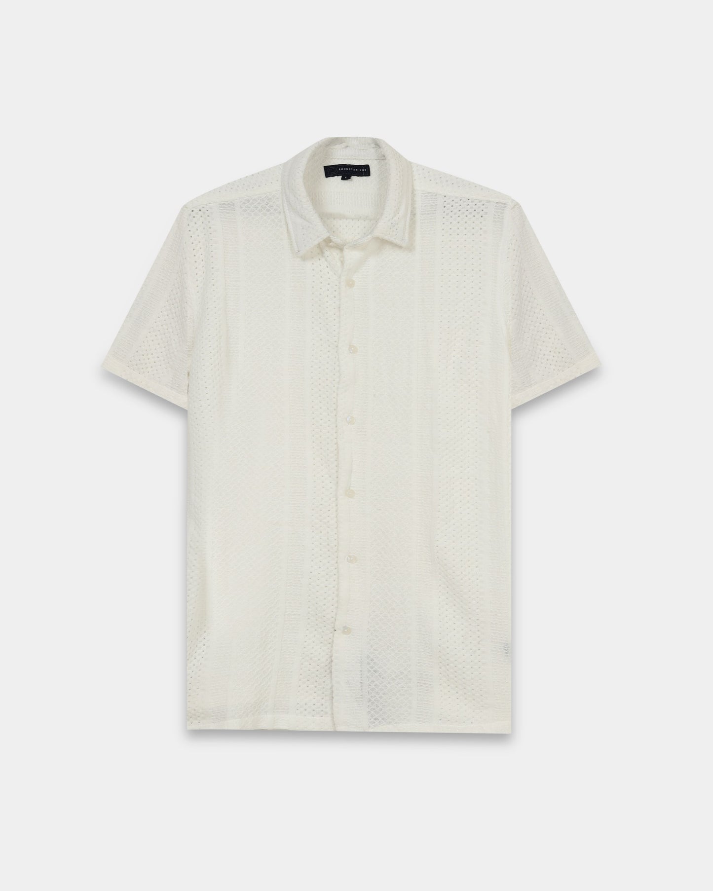 White Mesh Shirt