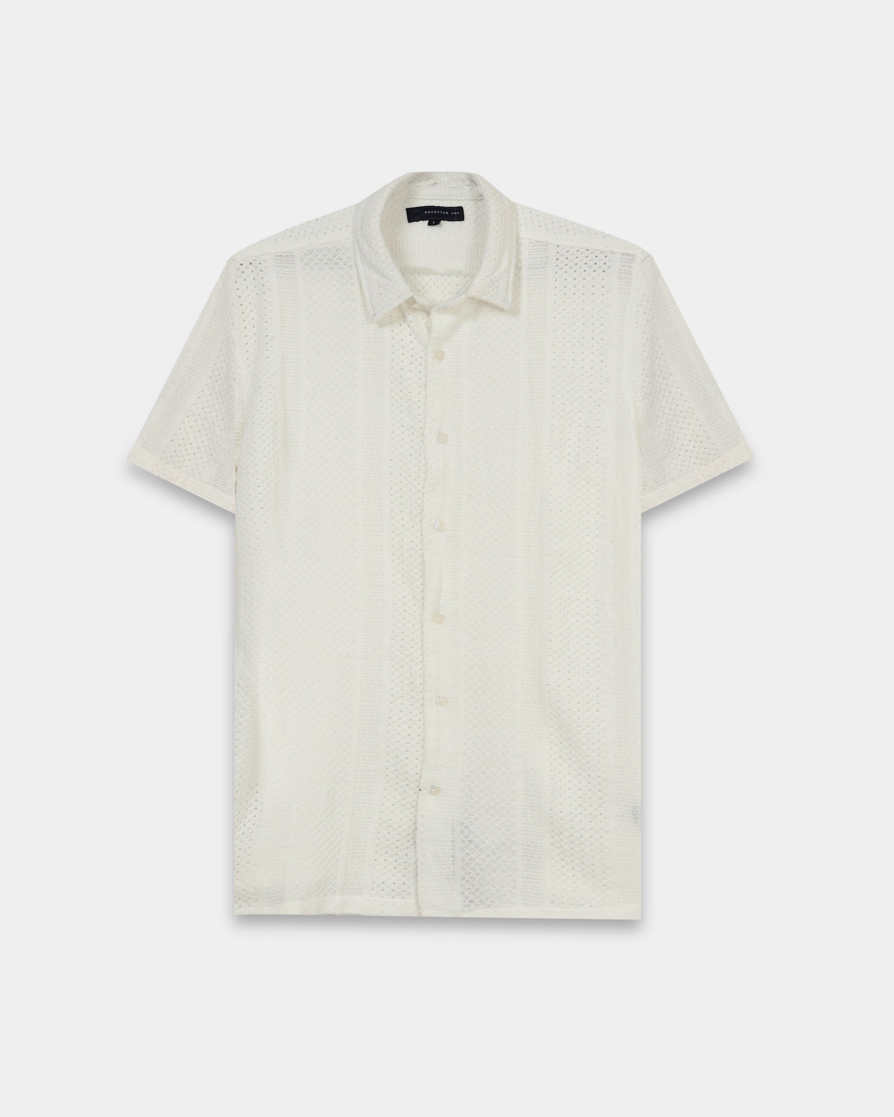 White Mesh Shirt