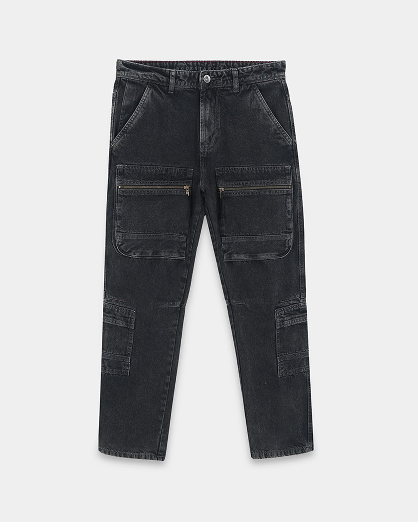 black mens jeans relaxed fit