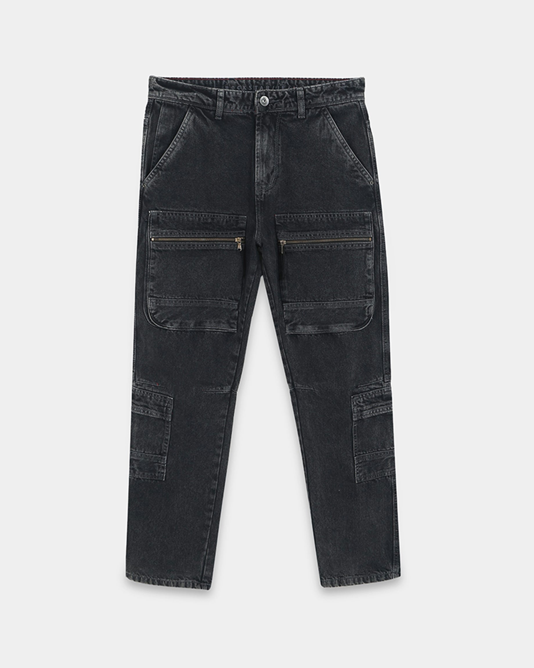 black mens jeans relaxed fit