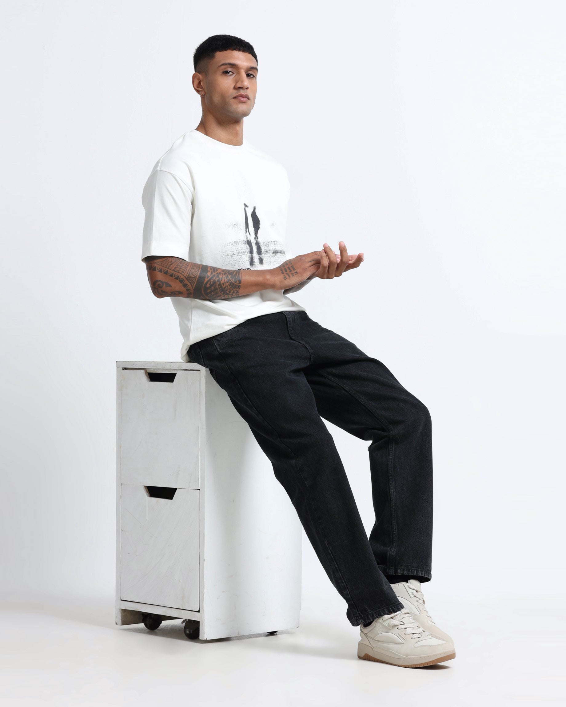 half sleeve T shirt for men printed
