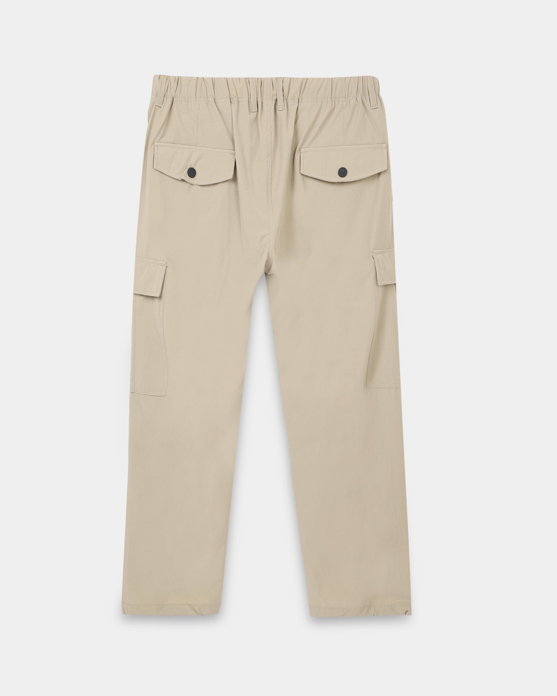 mens elasticated cargo trousers