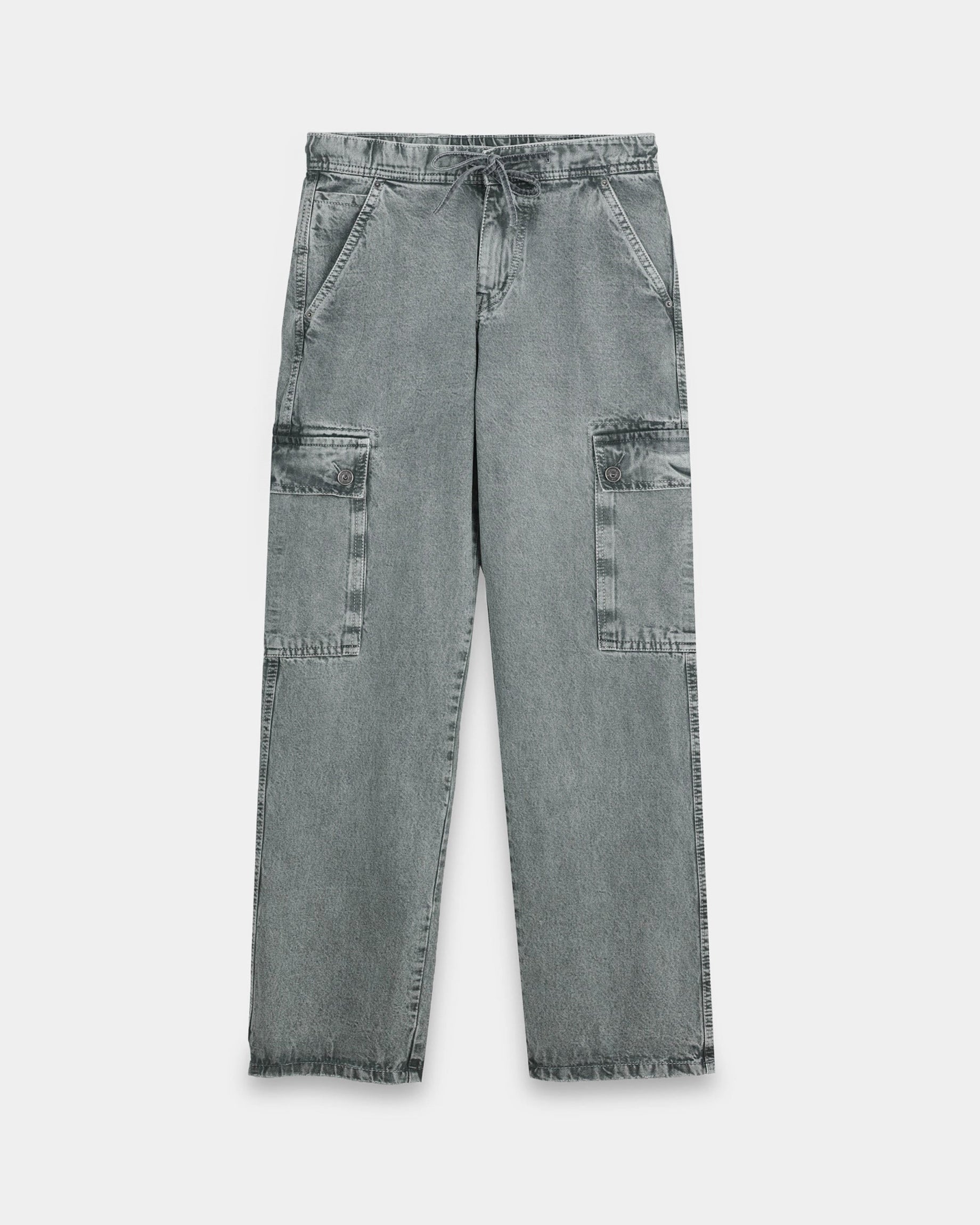 mens grey relaxed jeans
