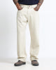 SIGNATURE Straight Fit Denim Jeans Ecru Ivory