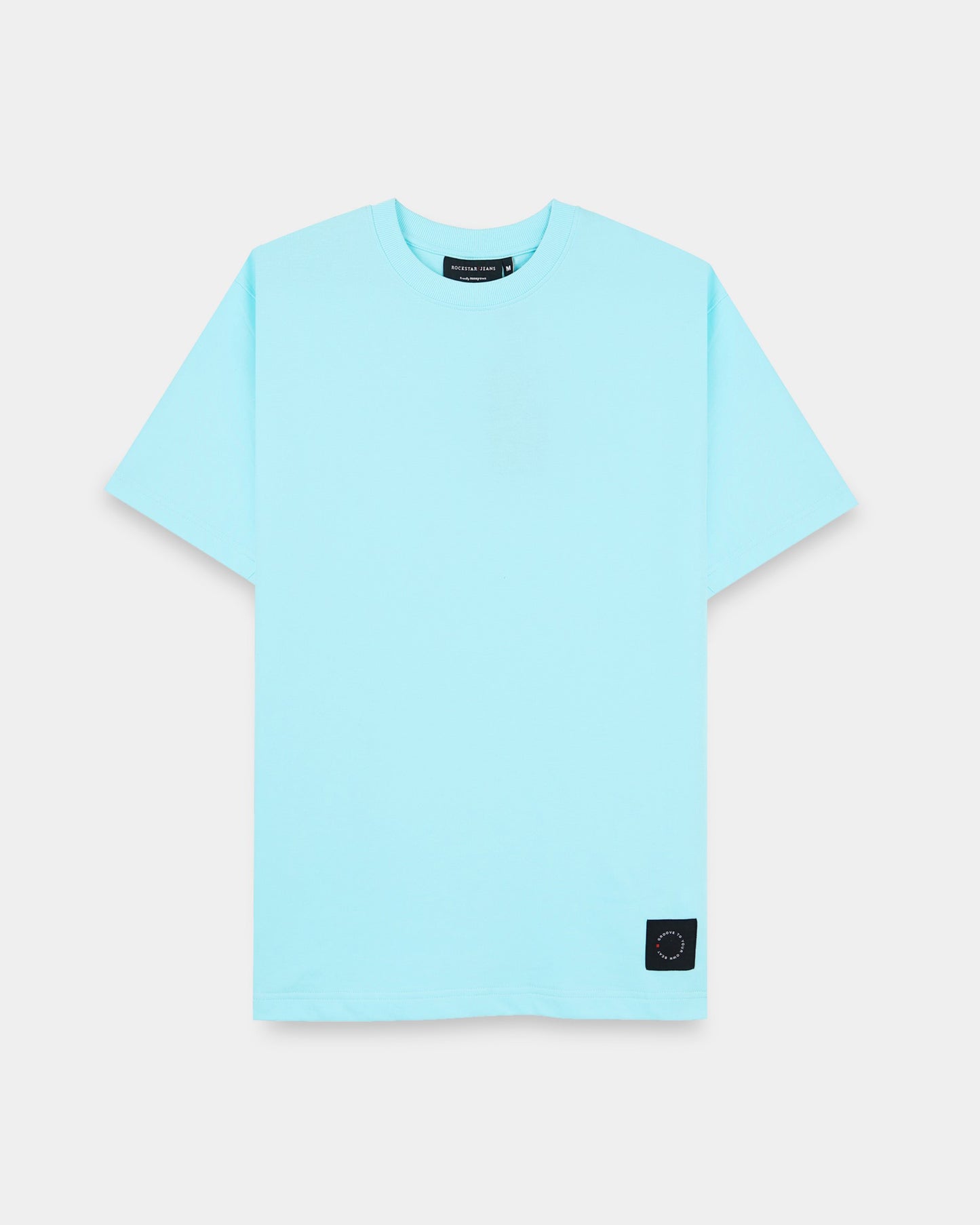 plain blue t shirt