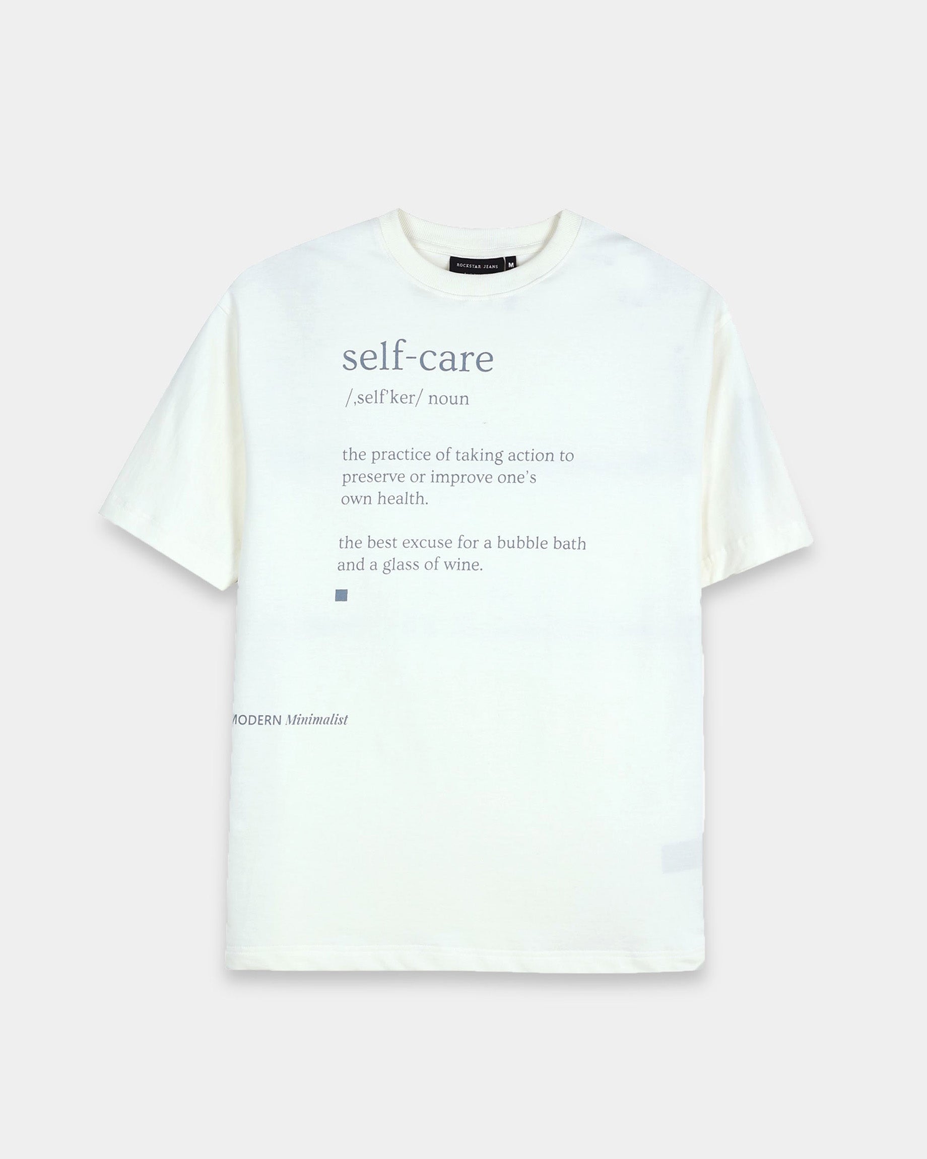 printed white T shirt