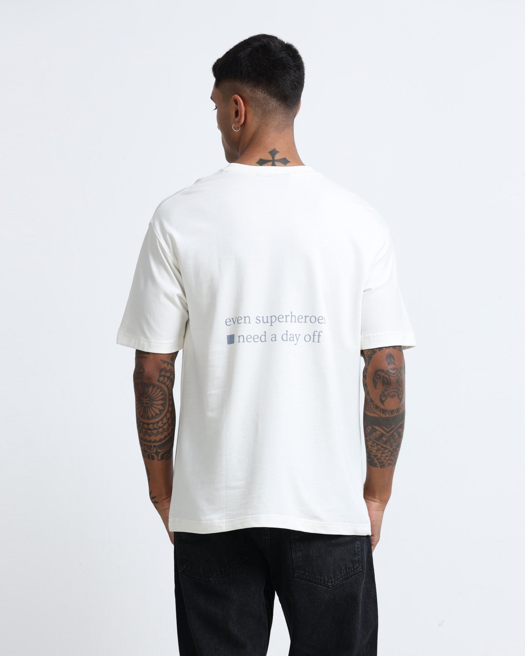 printed white T shirts for men