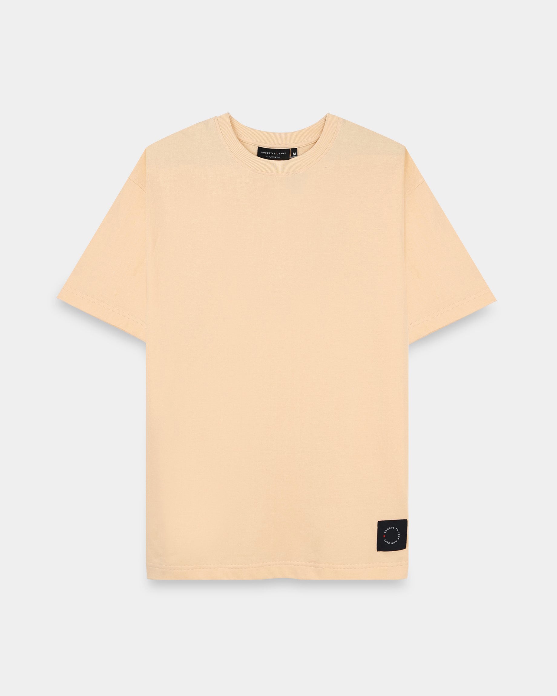 relaxed fit crew neck t shirt