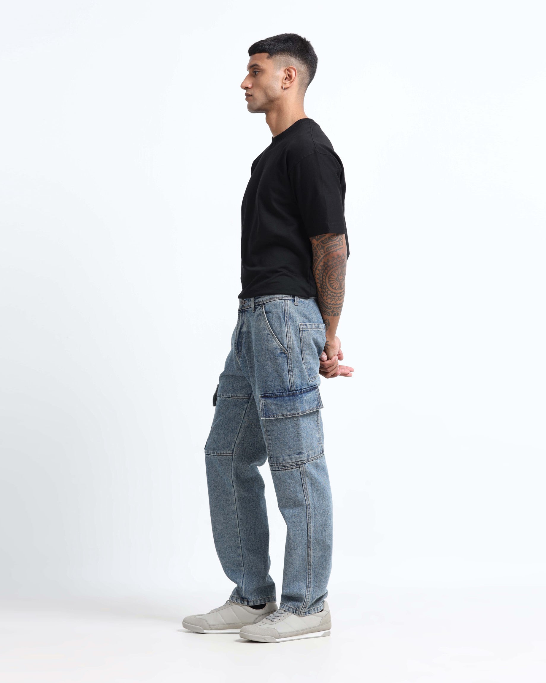 relaxed fit jeans for men