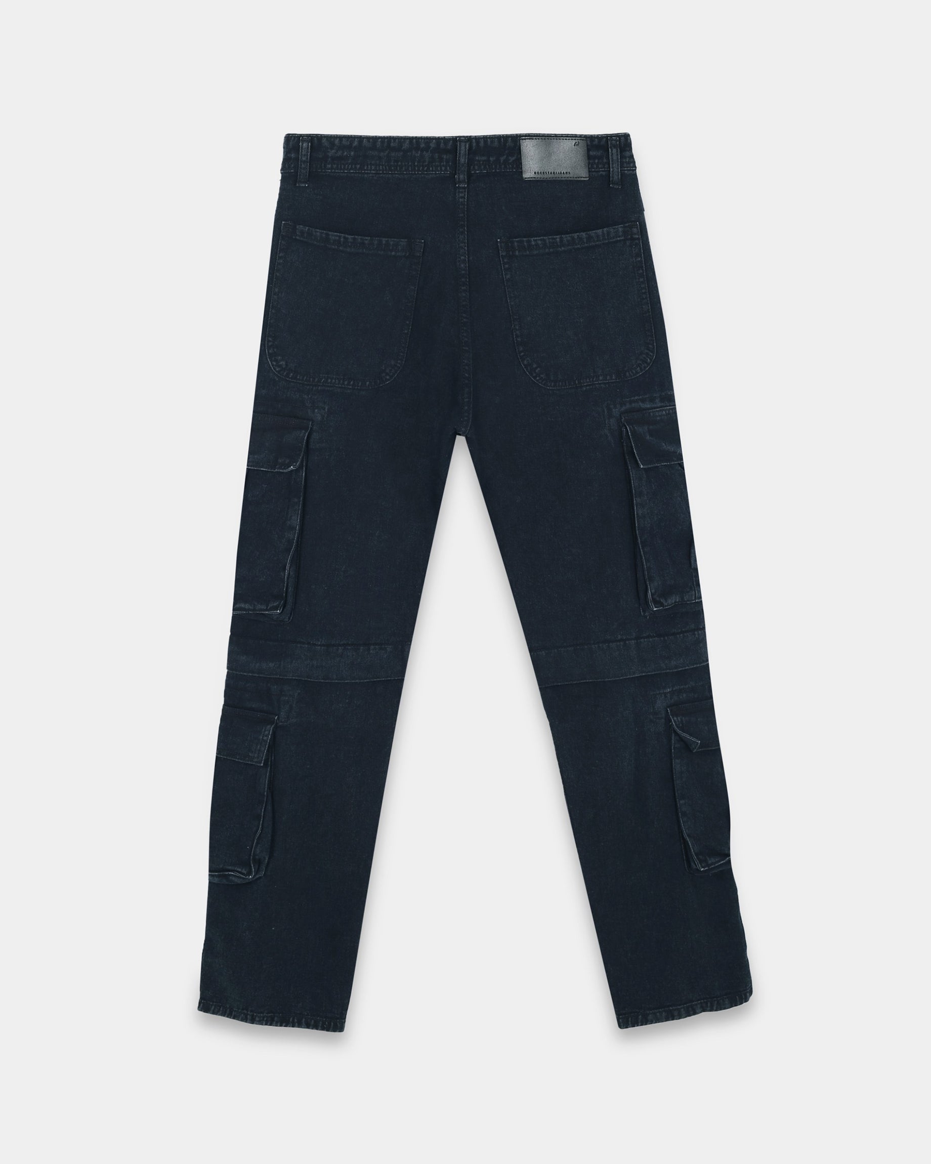 relaxed fit stretch jeans for men